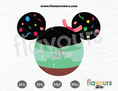 Vanellope Ears SVG Cut file