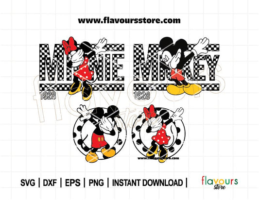 Checkered Mouse SVG Bundle, Mouse and Friends, Checkered Mouse dab, Funny Png, Mouse Dabbing, Cut Files for Cricut, Perfect for your Crafts