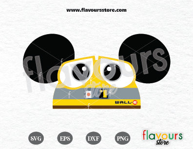 Wall-E Hat Ears SVG File