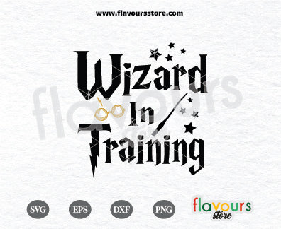 Wizard In Training, Wizard SVG, Magic SVG, Svg Files for Cricut