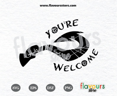 You Are Welcome, Maui Hook, Moana SVG Cut Files