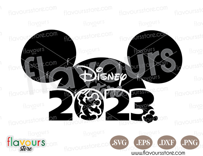 2023 Disney Mickey Magic SVG Cut File