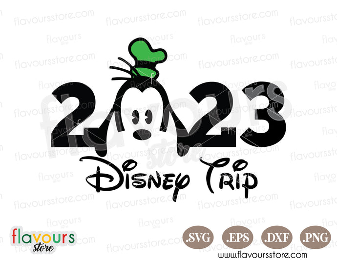 2023 Disney Trip, Baby Goofy SVG Cut Files