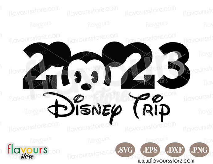 2023 Disney Trip Baby Mickey SVG Cut File