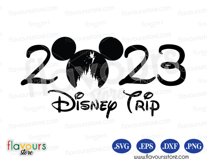 Disney Trip Disney Castle Ears SVG