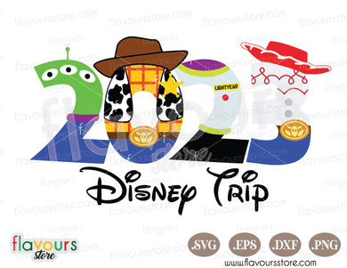 2023 Toy Story, Disney Trip SVG Cut File