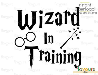 Wizard In Training - SVG Cut File - FlavoursStore