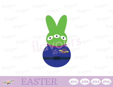 Alien Peep, Easter Peeps - SVG Cut Files - FlavoursStore