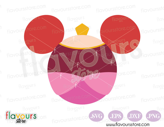 Anastasia Cinderella Mickey Head Ears SVG