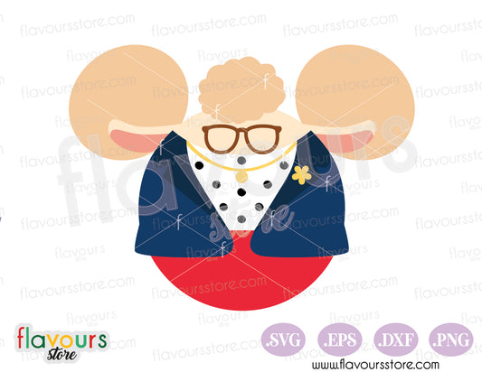 Bellwether Mickey Minnie Ears SVG