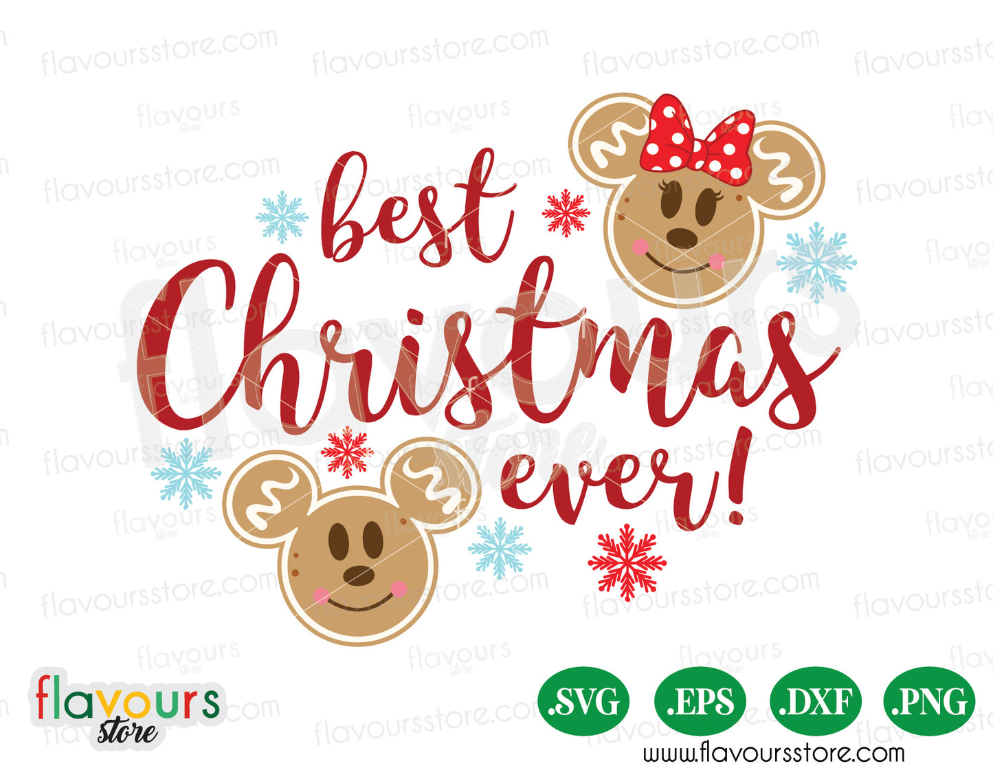 best christmas ever minnie mickey svg