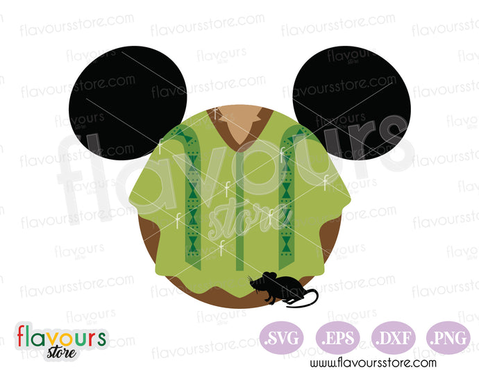 Bruno Encanto Mouse Head Ears - SVG cut file - FlavoursStore