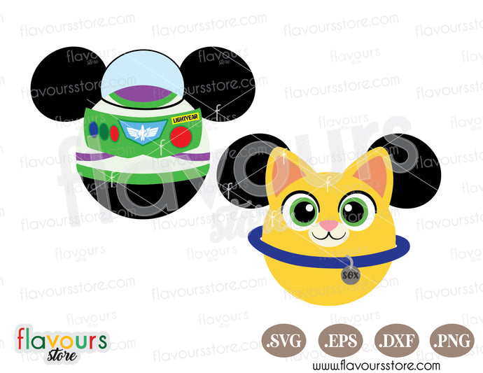 Lightyear Ears SVG Sox Cat Ears Mouse SVG