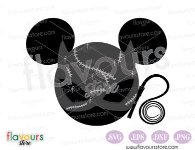 Catwoman Minnie Mouse Ears SVG