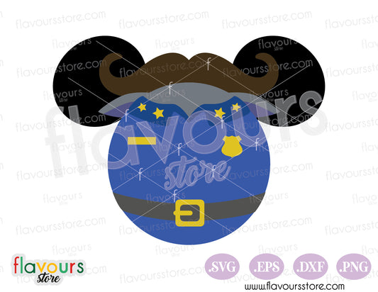 Chief Bogo Mickey Ears SVG