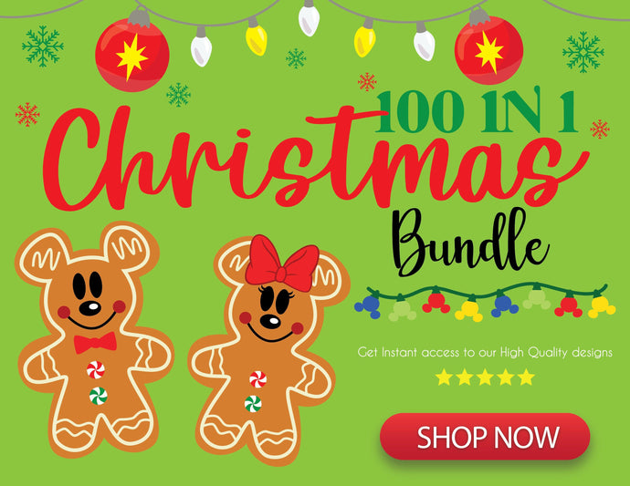 Mickey Minnie Christmas Bundle SVG FlavoursStore