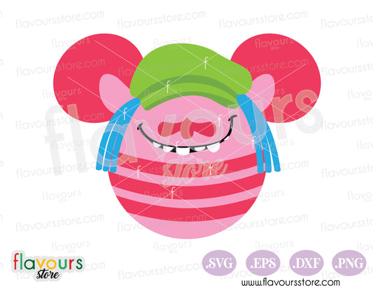 Cooper Mickey Ears Trolls SVG