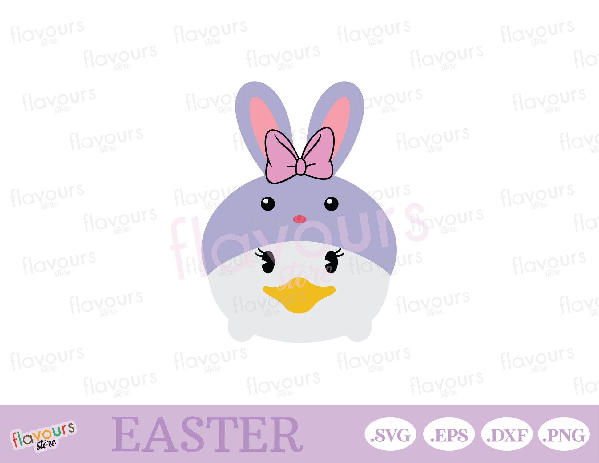 Daisy Duck Tsum Tsum Easter, Disney Easter - SVG Cut Files - FlavoursStore