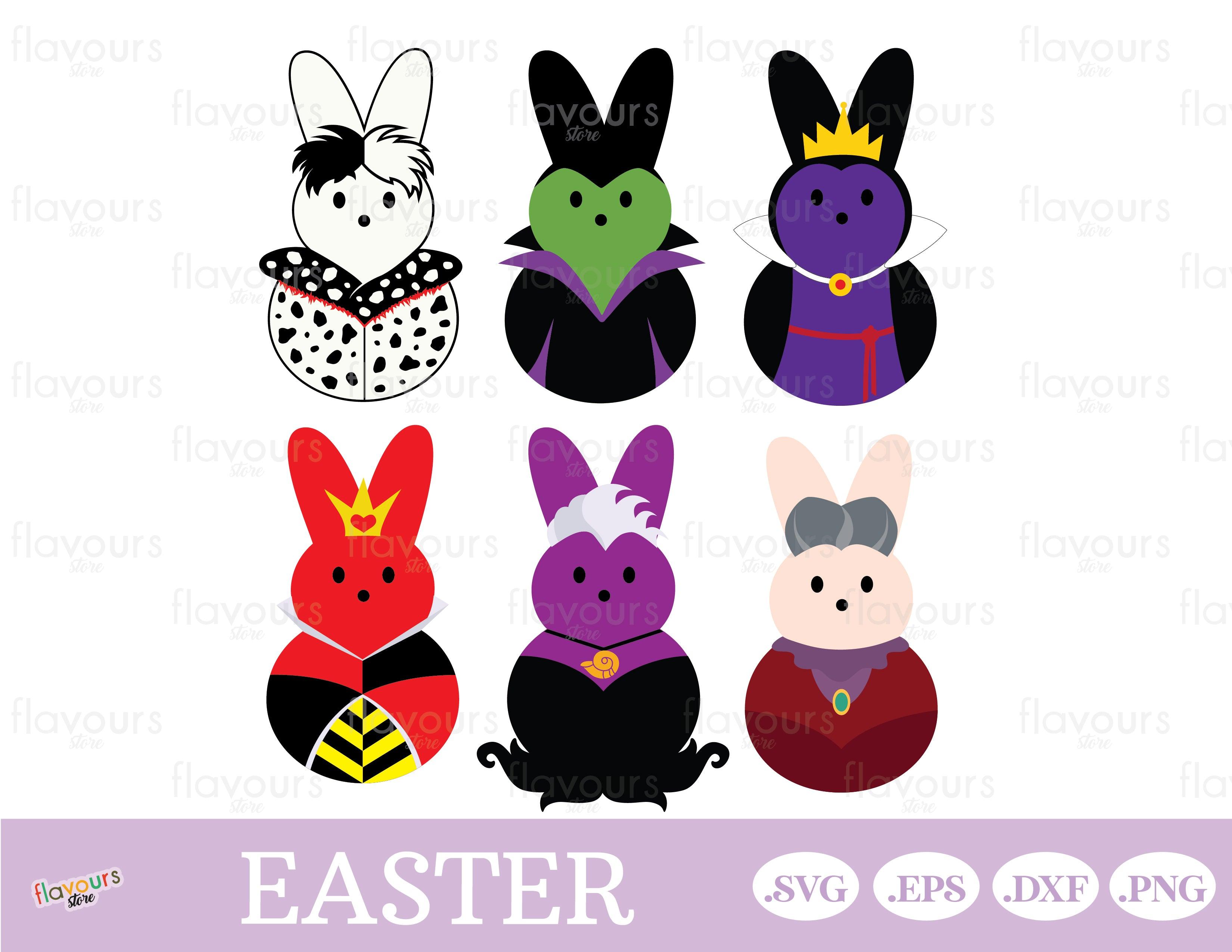 Disney Villains Peeps, Easter Peeps - SVG Cut Files – FlavoursStore