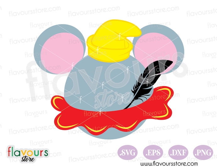 Dumbo Mickey Ears SVG
