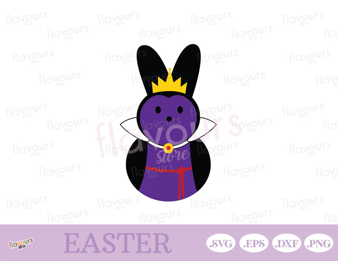 Evil Queen Peep Bunny, Easter Peeps - SVG Cut Files - FlavoursStore