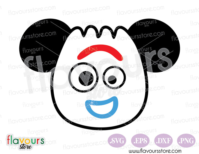 Forky Mickey Ears SVG