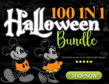 Load image into Gallery viewer, The Disney Halloween MEGA Bundle SVG - FlavoursStore
