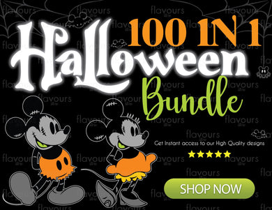 The Disney Halloween MEGA Bundle SVG - FlavoursStore