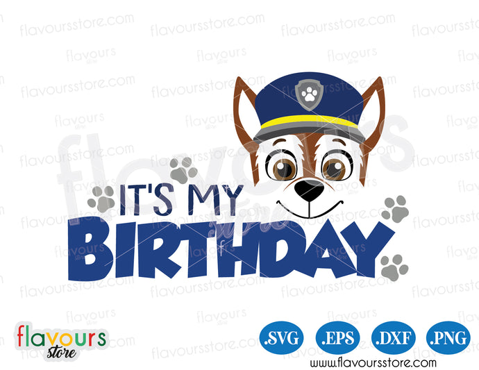 Paw Patrol Birthday SVG