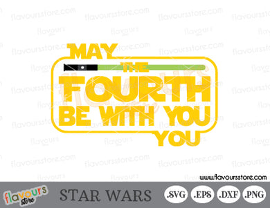 May the Fourth Be With You SVG