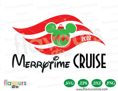 Merrytime Cruise Mickey SVG Vector