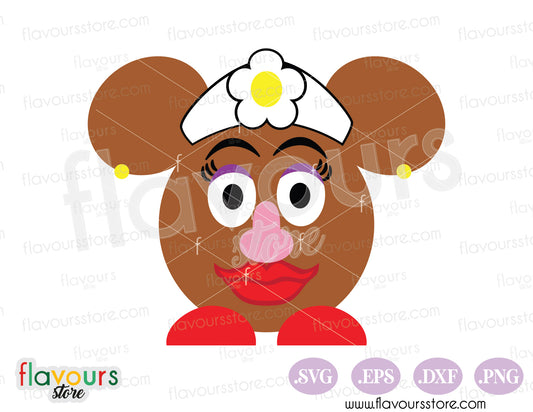 Mrs Potato Ears, Toy Story SVG cut files