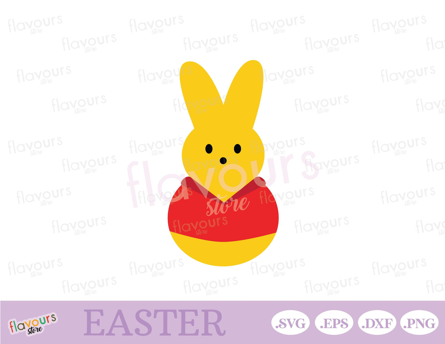 Pooh Peep, Easter Peeps - SVG Cut Files - FlavoursStore