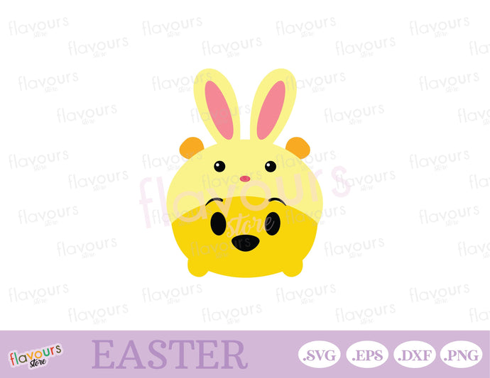 Pooh Tsum Tsum Easter, Disney Easter - SVG Cut Files - FlavoursStore