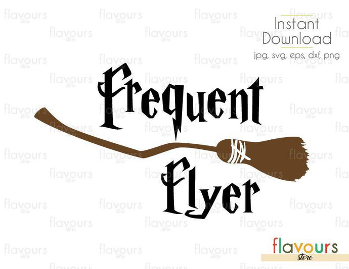 Frequent Flyer - SVG Cut File - FlavoursStore