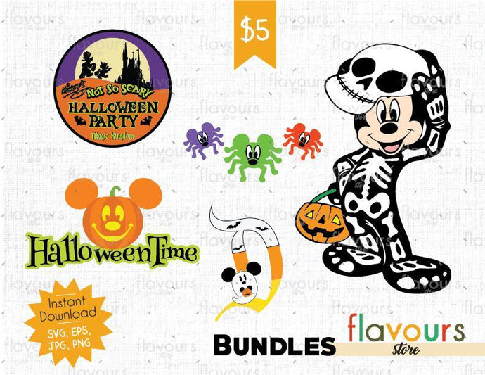 Halloween Party Bundle - SVG Cut File - FlavoursStore