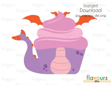 Figment  Cupcake - SVG Cut File - FlavoursStore