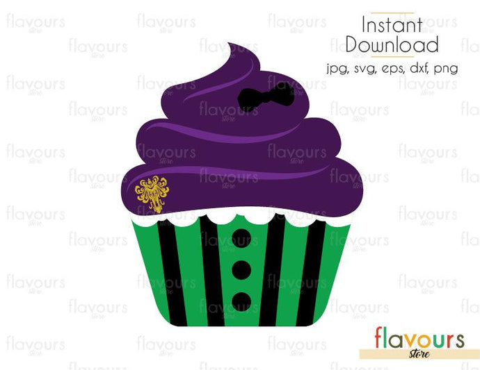 Haunted Mansion Cupcake - SVG Cut File - FlavoursStore