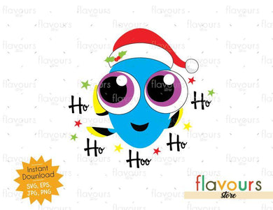 Dory Ho Ho Hoo - SVG Cut File - FlavoursStore
