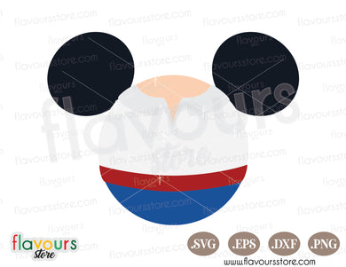 Prince Eric Ears, Disney Prince SVG Cut File