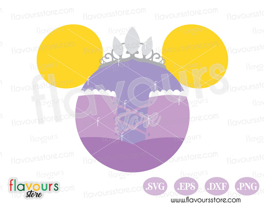 Rapunzel Minnie Ears SVG