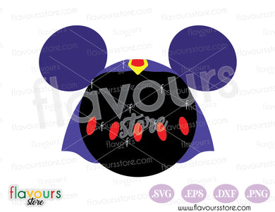 Raven Minnie Mickey Ears SVG