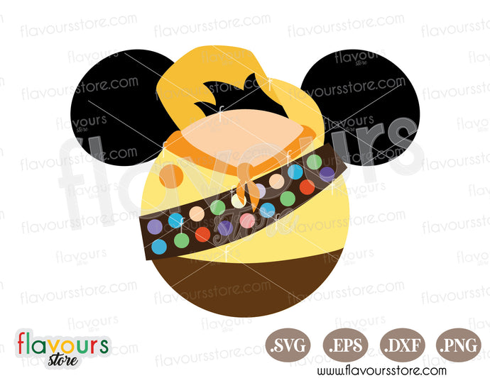 Russell Ears, Disney UP SVG Cut File