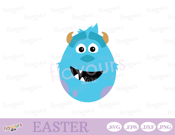 Sulley Easter Egg, Disney Easter - SVG Cut Files - FlavoursStore