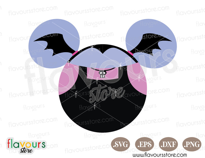 Vampirina Ears, Disney Junior SVG File  