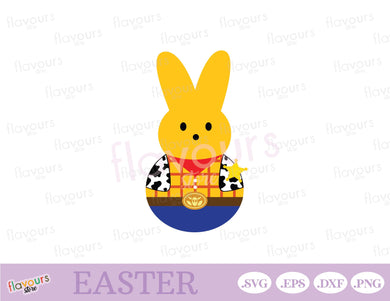 Woody Peep, Easter Peeps - SVG Cut Files - FlavoursStore
