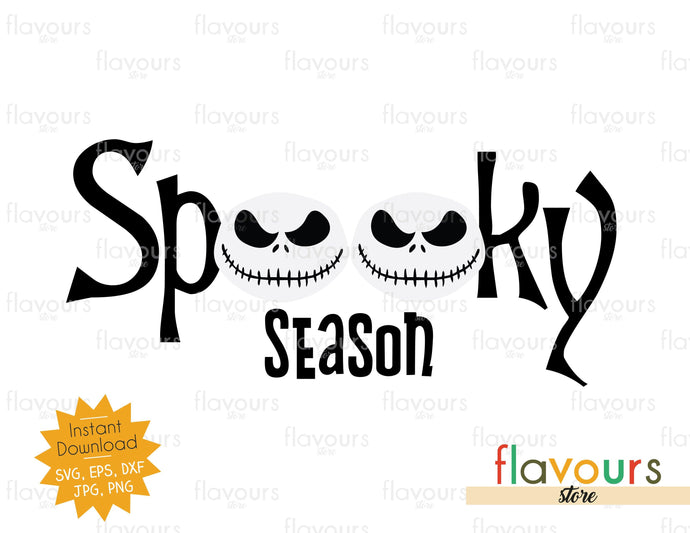 Spooky Season - Halloween - SVG Cut File - FlavoursStore