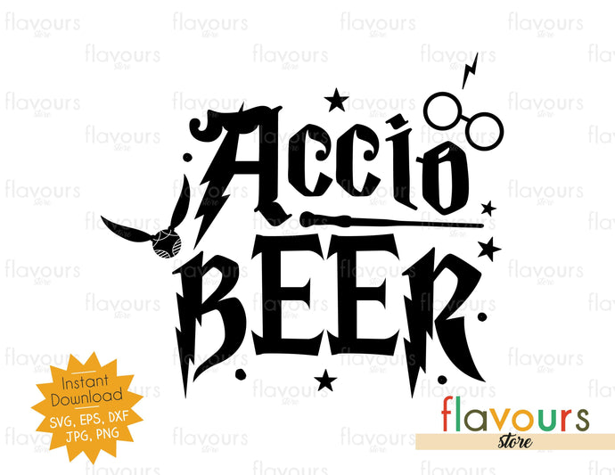 Accio Beer - SVG Cut File - FlavoursStore
