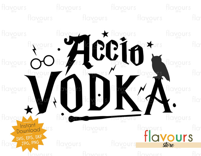 Accio Vodka - SVG Cut File - FlavoursStore