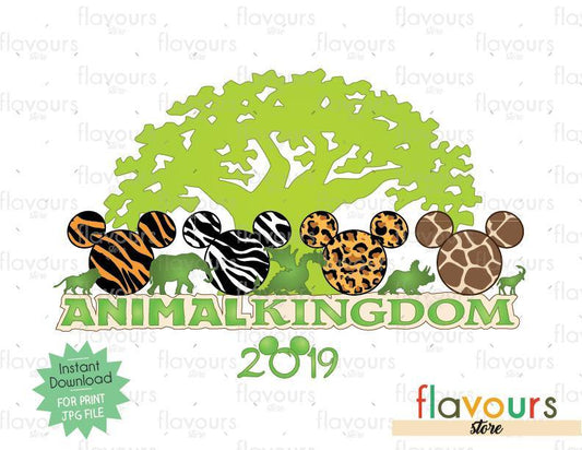 Animal Kingdom 2019 - Digital Files Printables - FlavoursStore